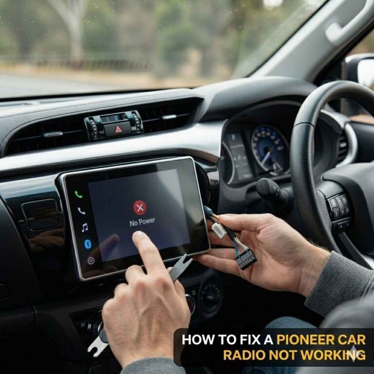 How to Fix a Pioneer Car Radio Not Working