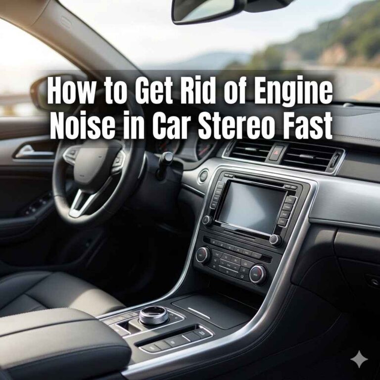 How to Get Rid of Engine Noise in Car Stereo Fast