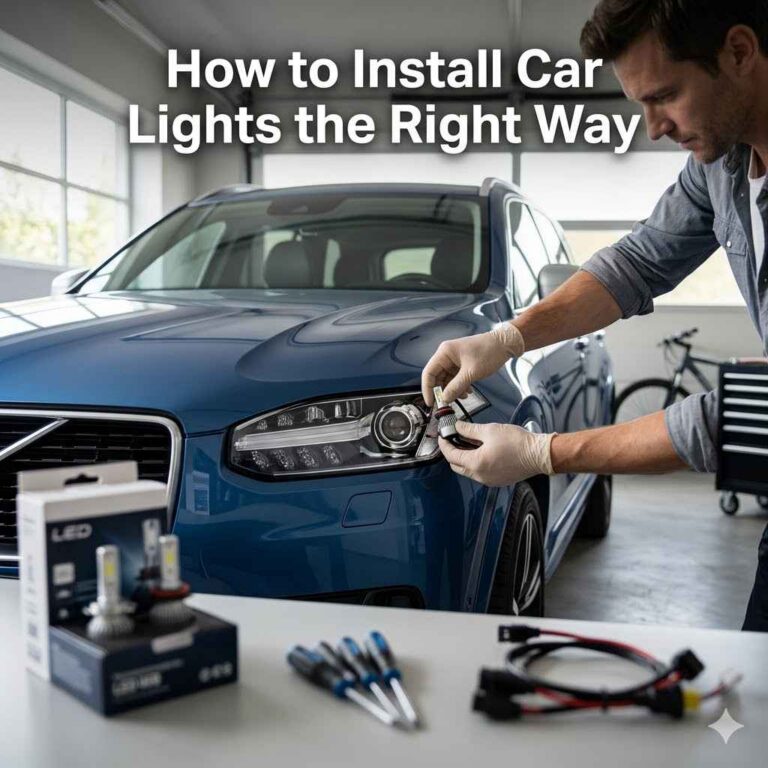 How to Install Car Lights the Right Way