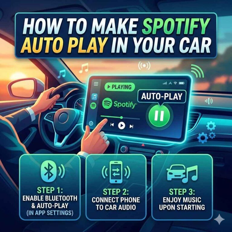 How to Make Spotify Auto Play in Your Car