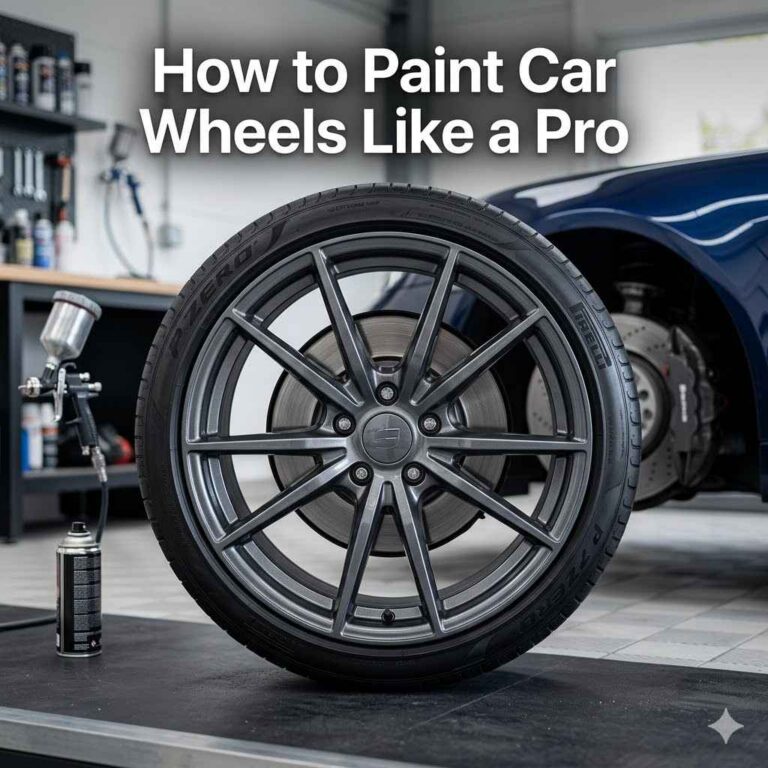 How to Paint Car Wheels Like a Pro