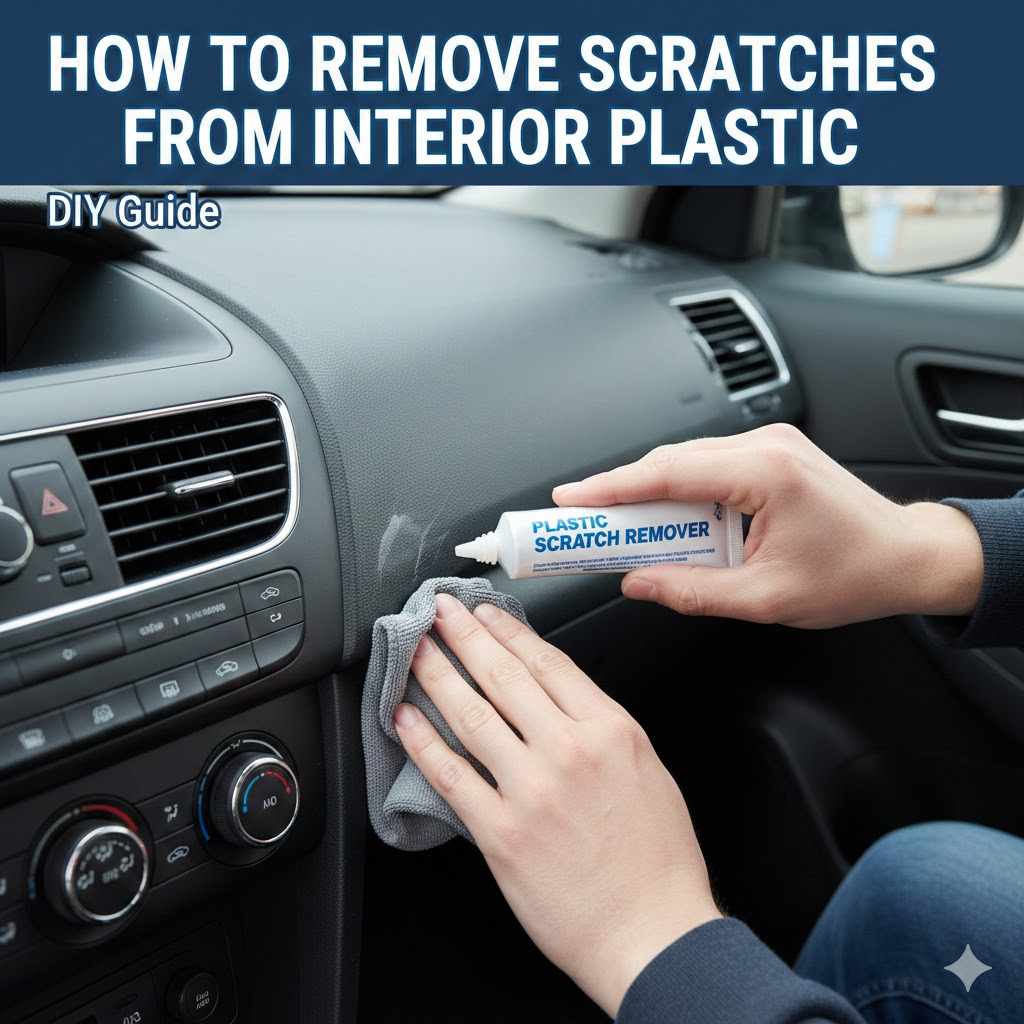 How to Remove Scratches from Interior Plastic