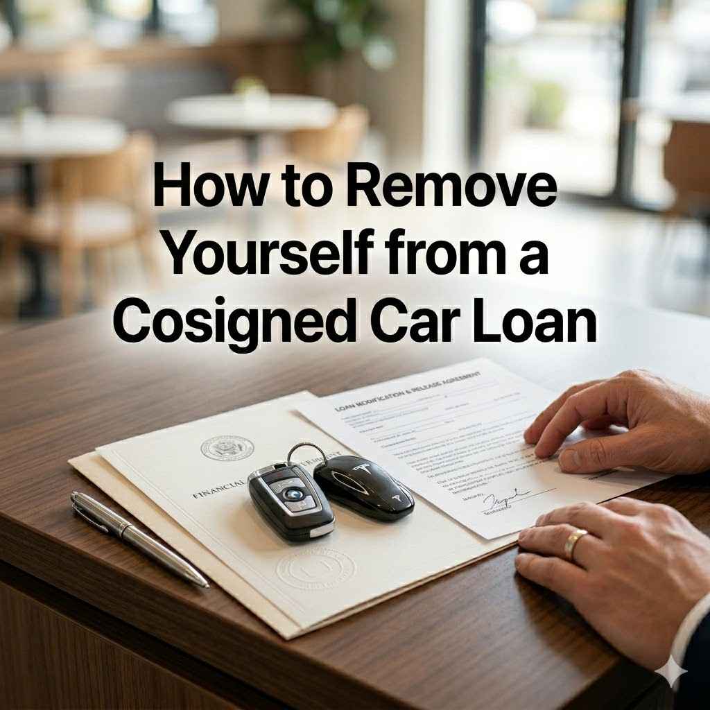 How to Remove Yourself from a Cosigned Car Loan