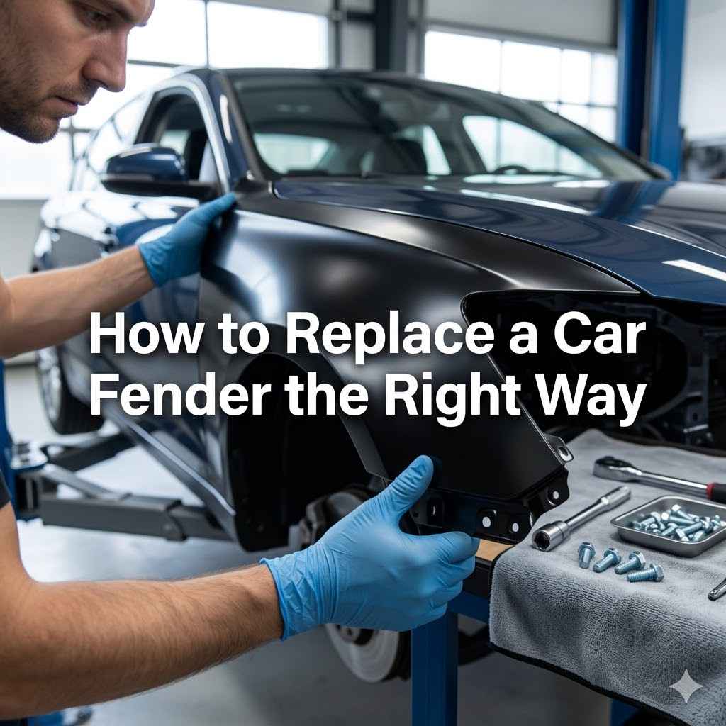 How to Replace a Car Fender the Right Way