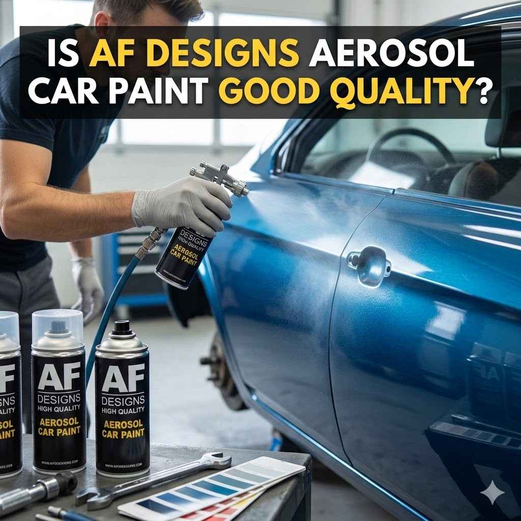 Is AF Designs Aerosol Car Paint Good Quality