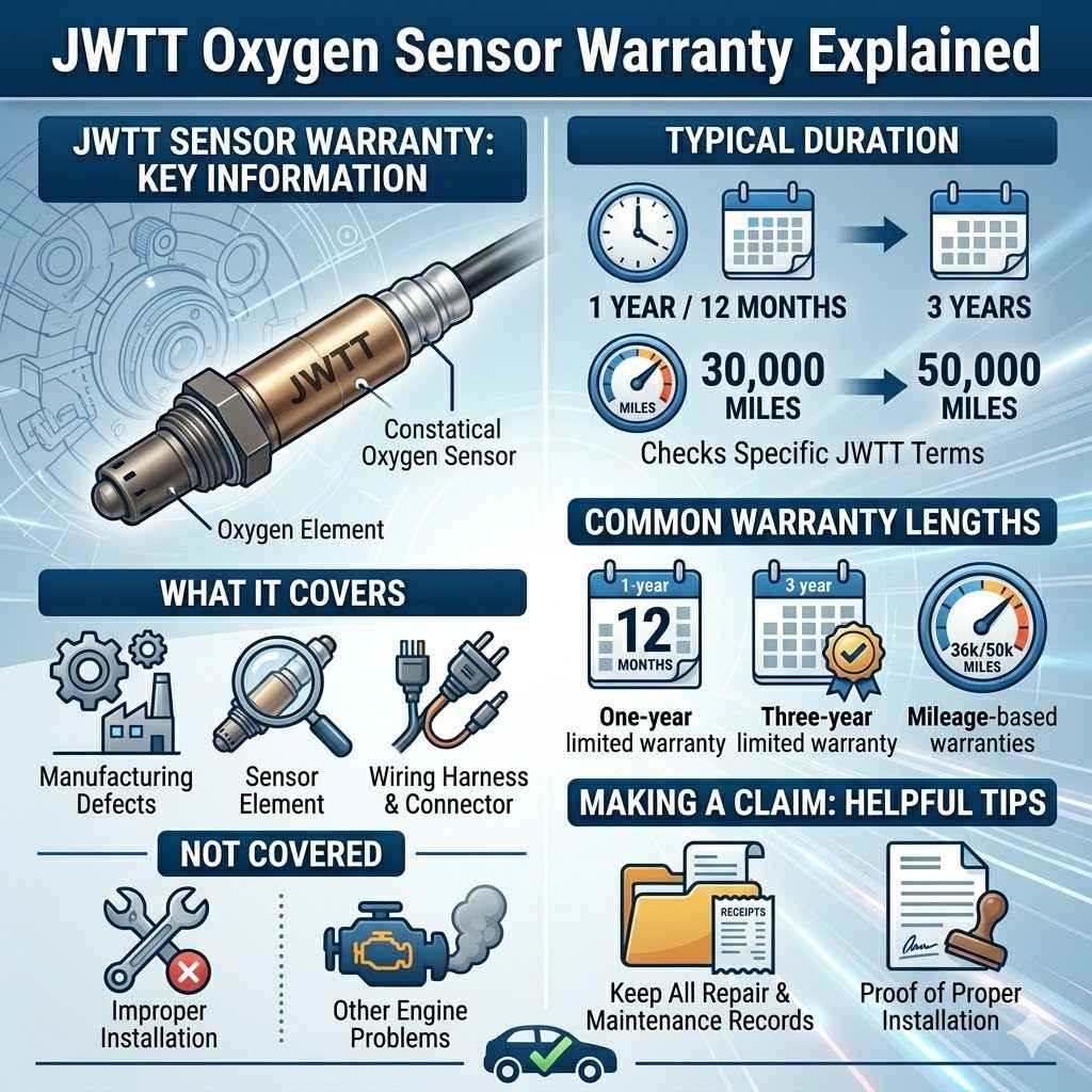 JWTT Oxygen Sensor Warranty Explained