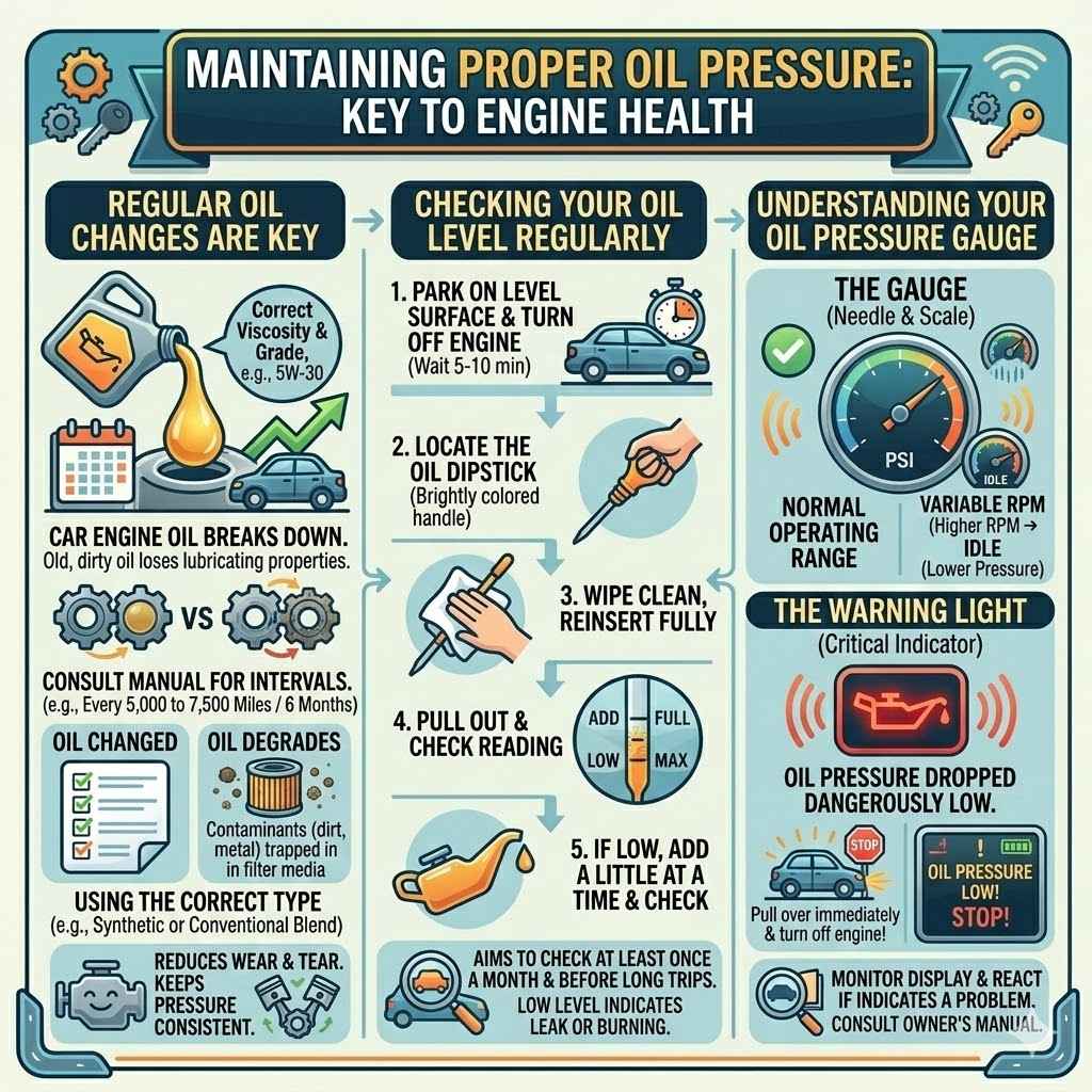 Maintaining Proper Oil Pressure