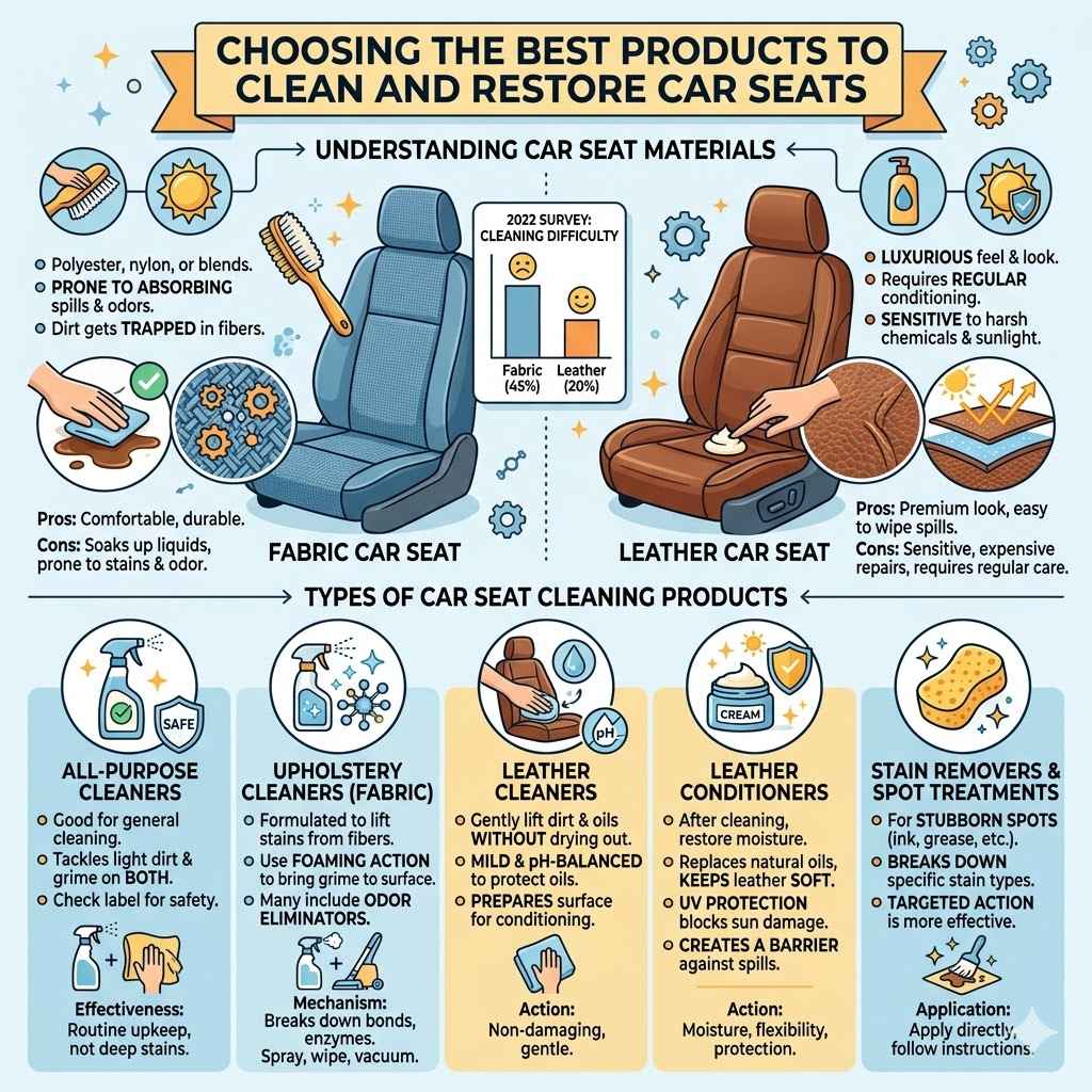 Maintaining Your Car Seats For Lasting Beauty
