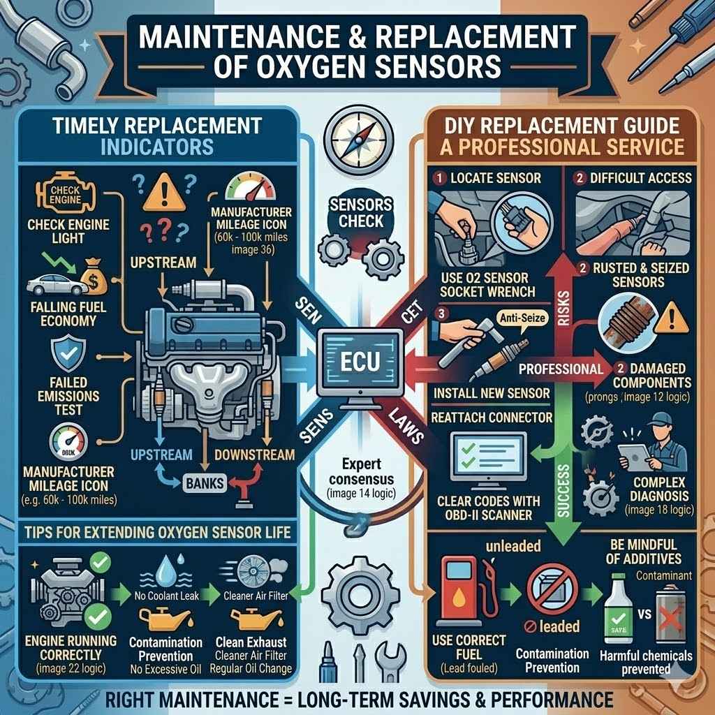 Maintenance and Replacement of Oxygen Sensors