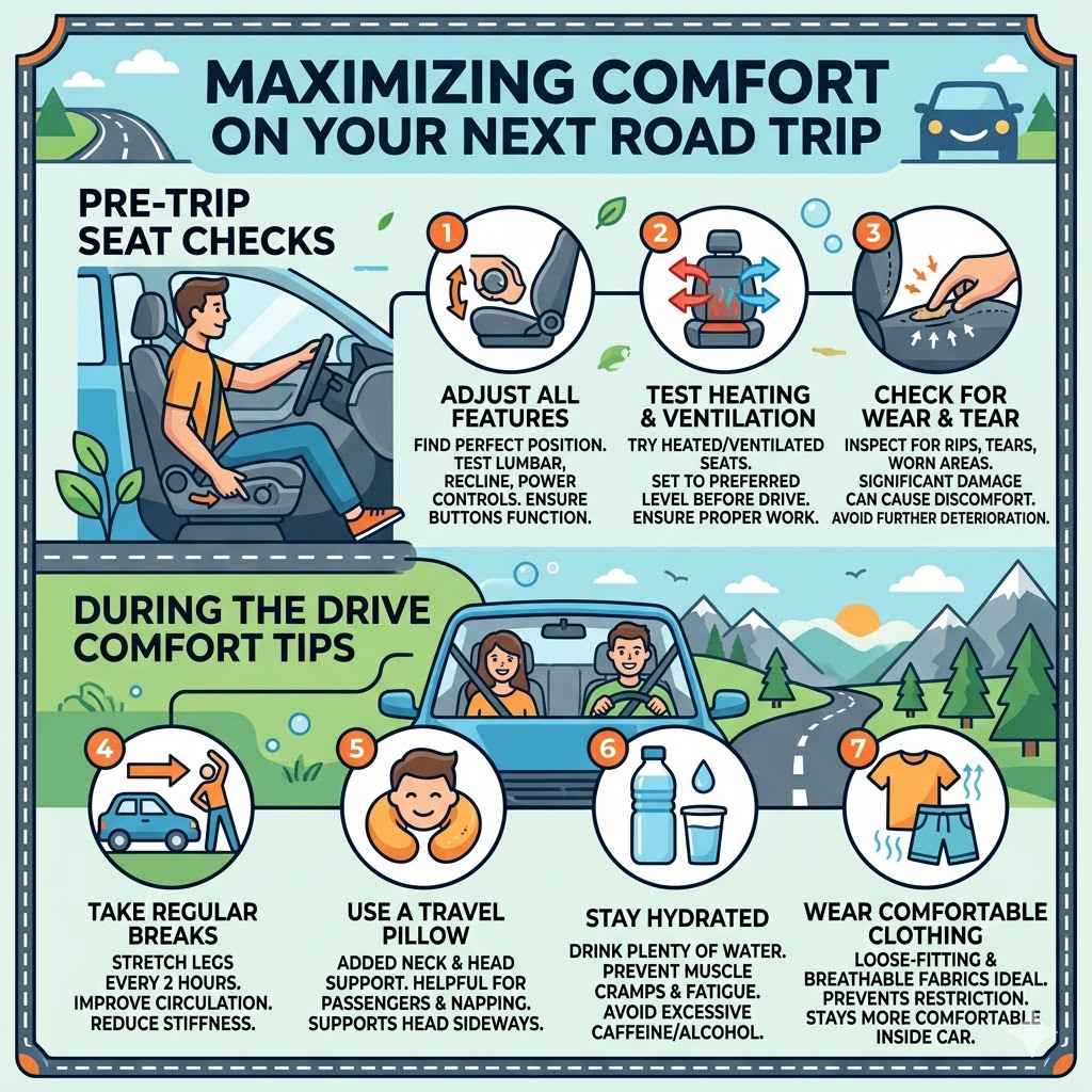 Maximizing Comfort On Your Next Road Trip