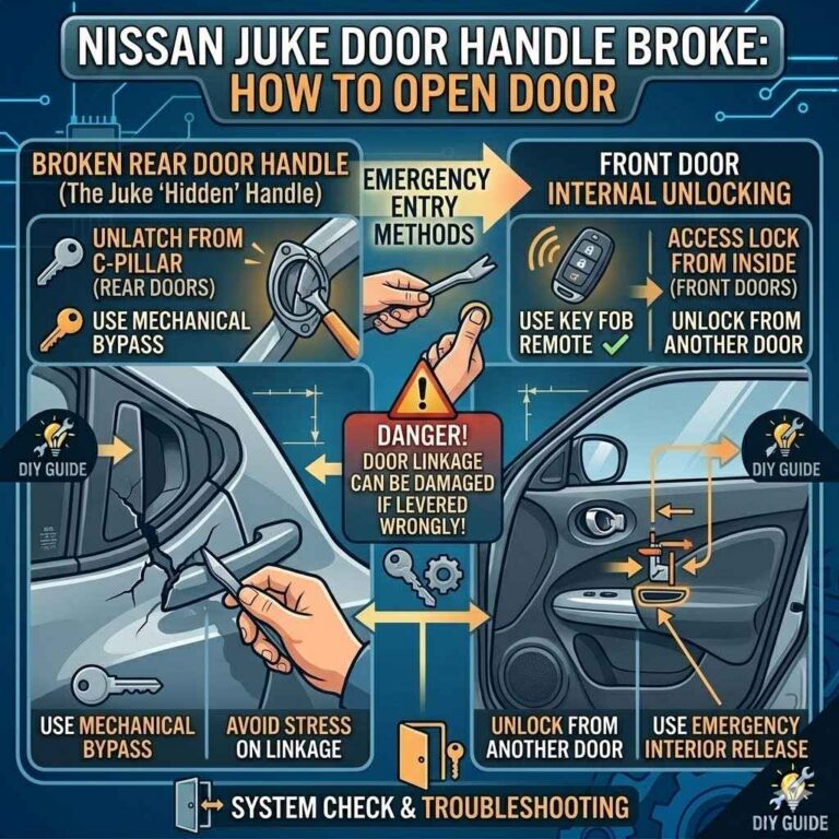 Nissan Juke Door Handle Broke
