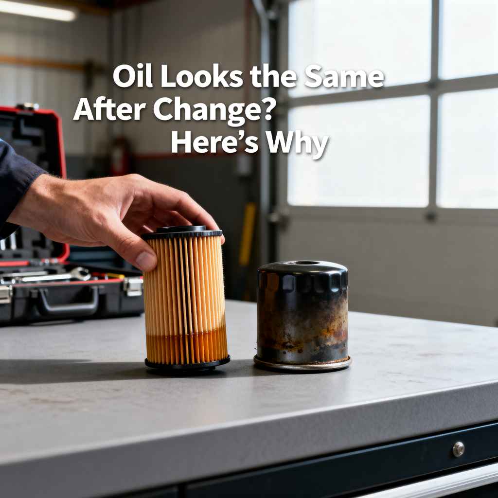 Oil Looks the Same After Change