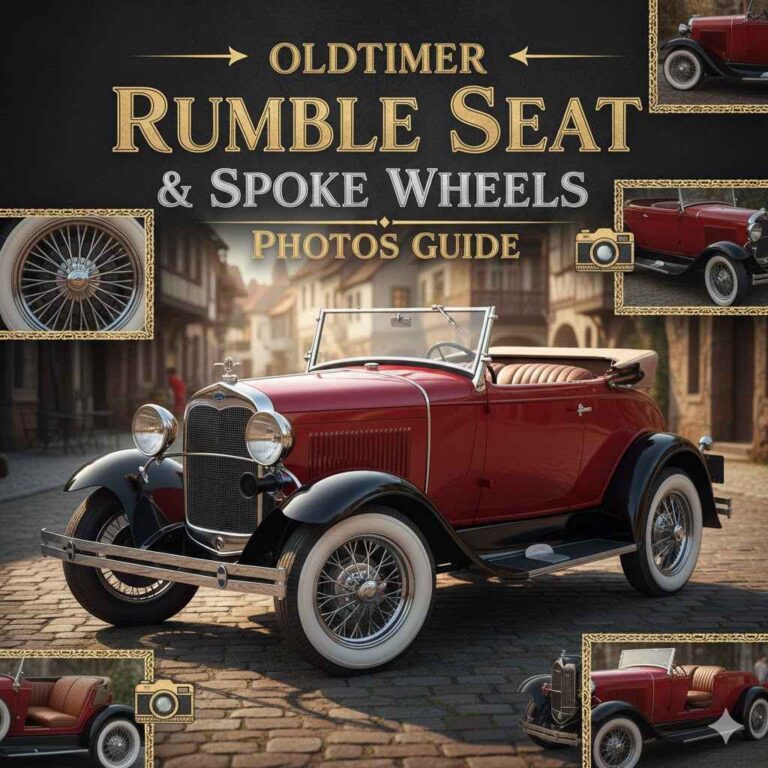Oldtimer Rumble Seat Spoke Wheels Photos Guide