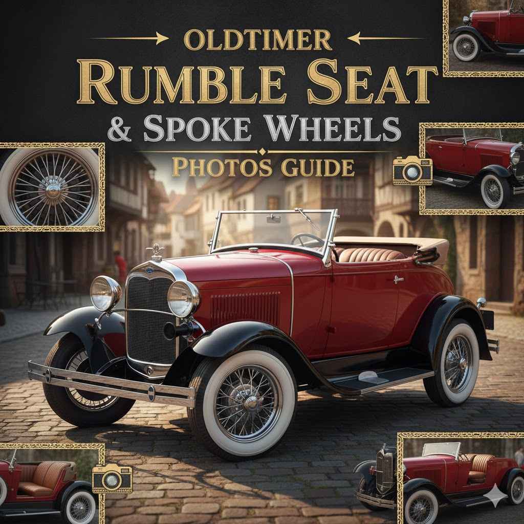 Oldtimer Rumble Seat Spoke Wheels Photos Guide