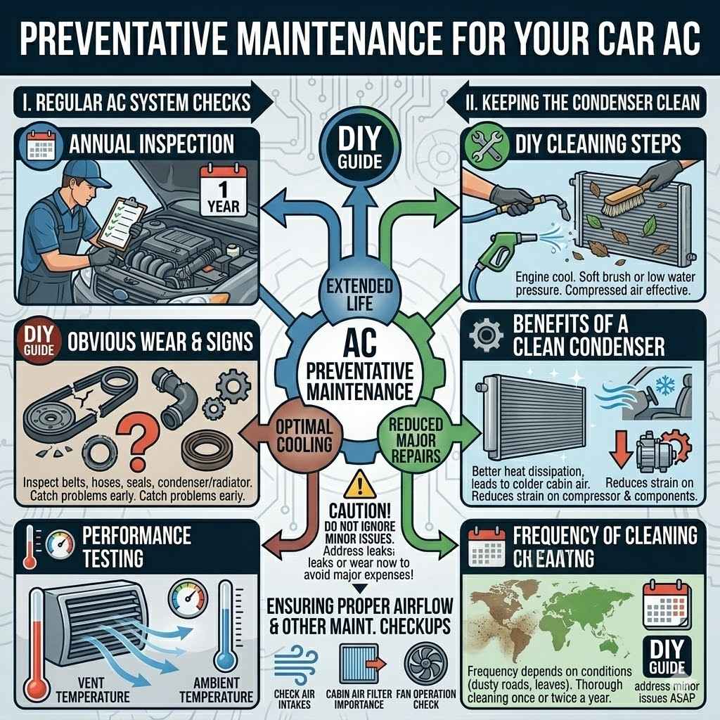 Preventative Maintenance For Your Car AC