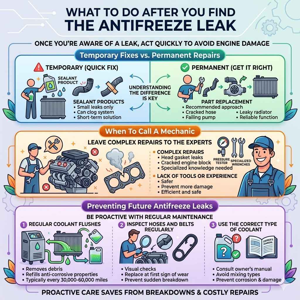 Preventing Future Antifreeze Leaks