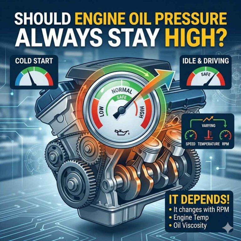 Should Engine Oil Pressure Always Stay High