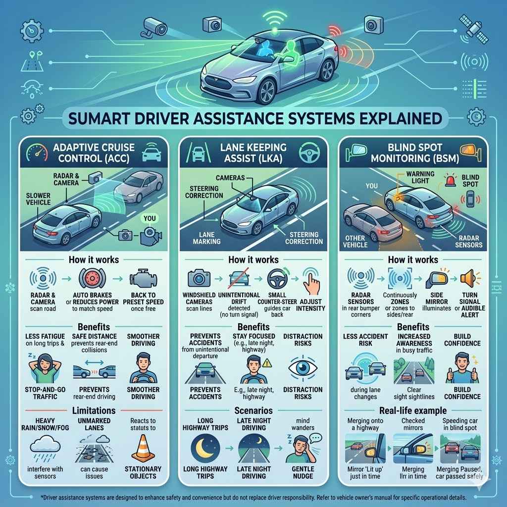 Smart Driver Assistance Systems Explained