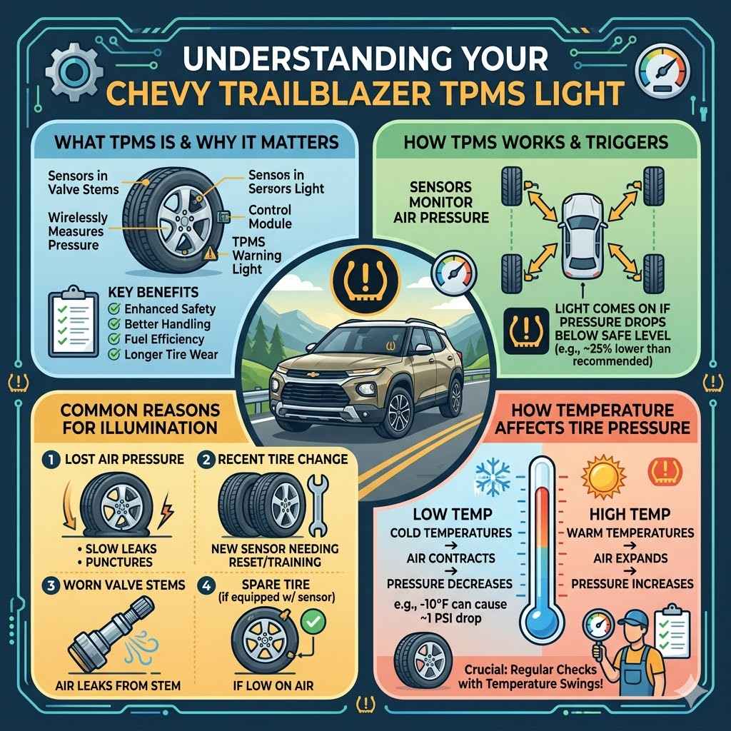 Understanding Your Chevy Trailblazer TPMS Light