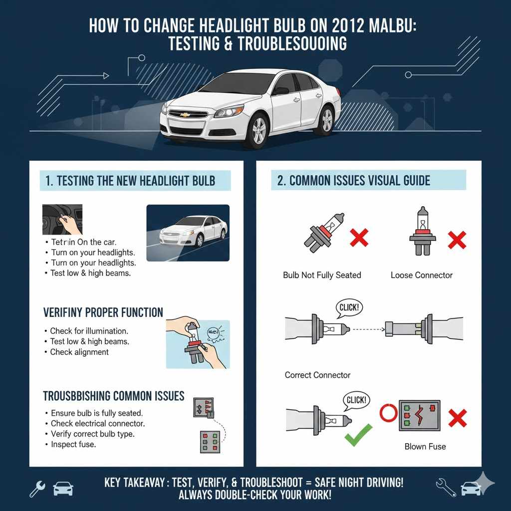 Testing the New Headlight Bulb