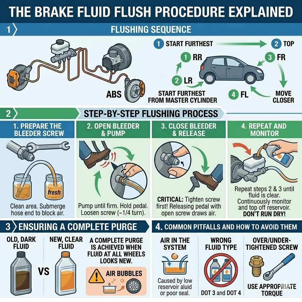 The Brake Fluid Flush Procedure Explained