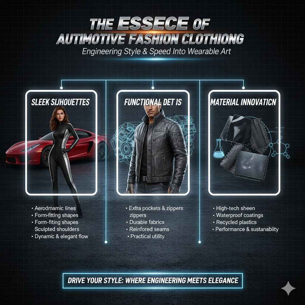The Essence of Automotive Fashion Clothing