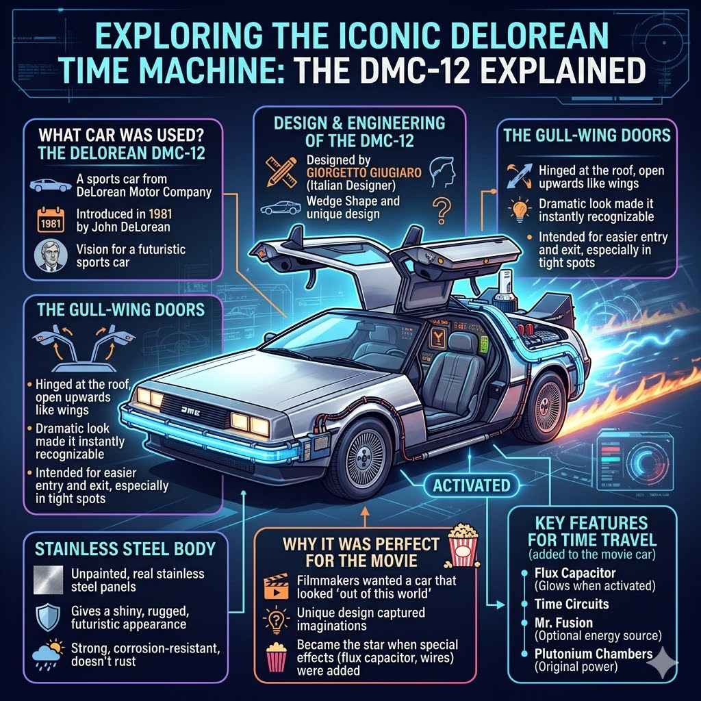 The Iconic DeLorean Time Machine Explained