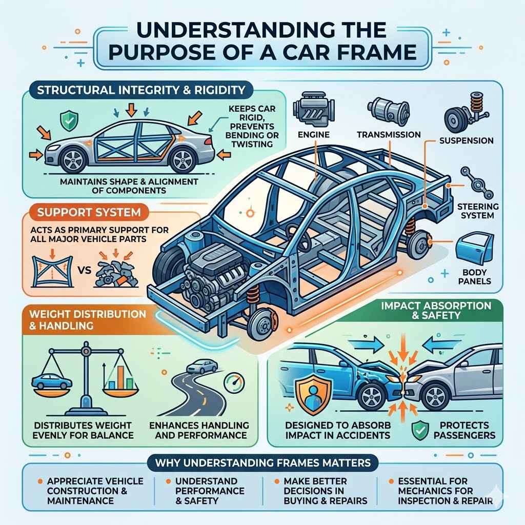 The Purpose of a Car Frame