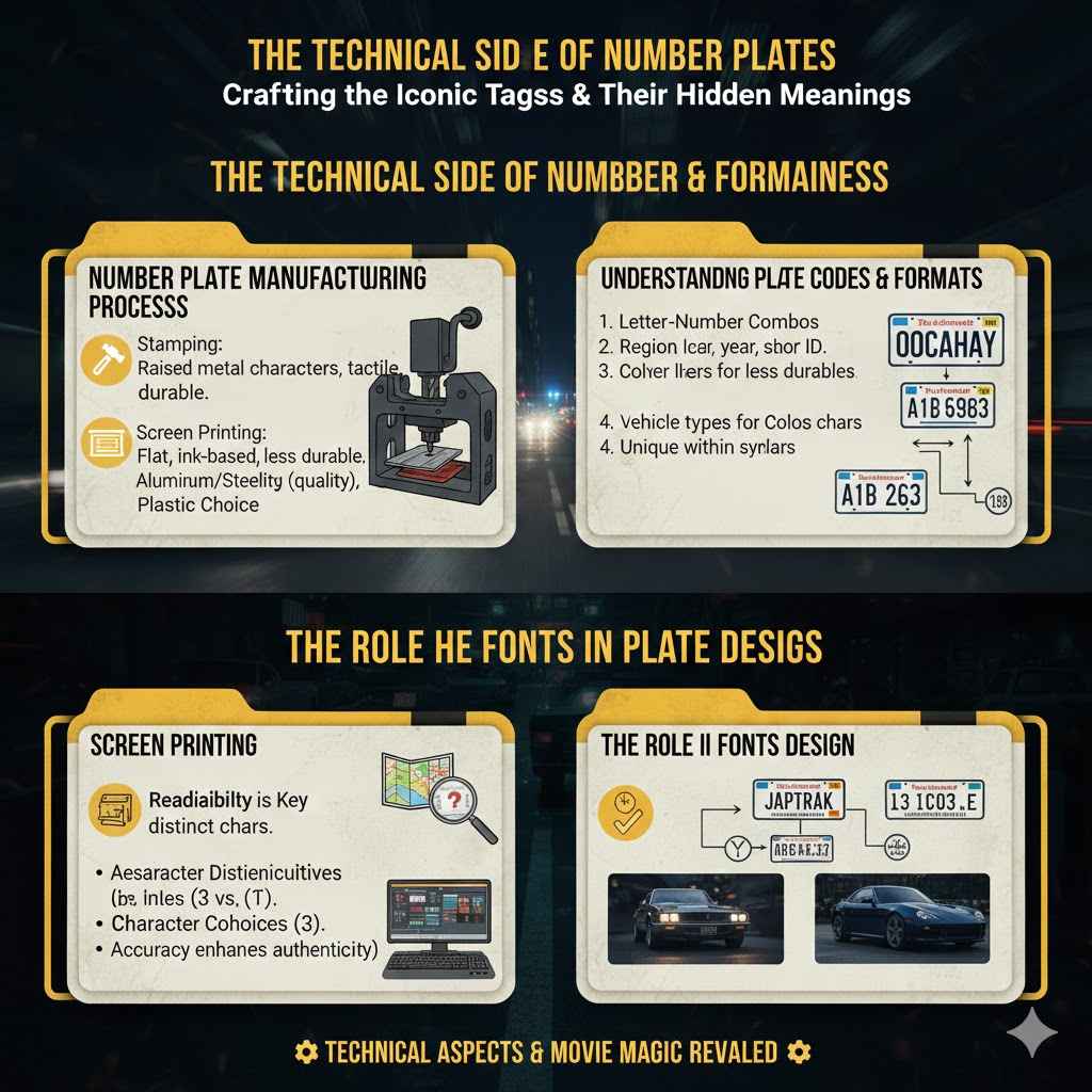 The Technical Side of Number Plates