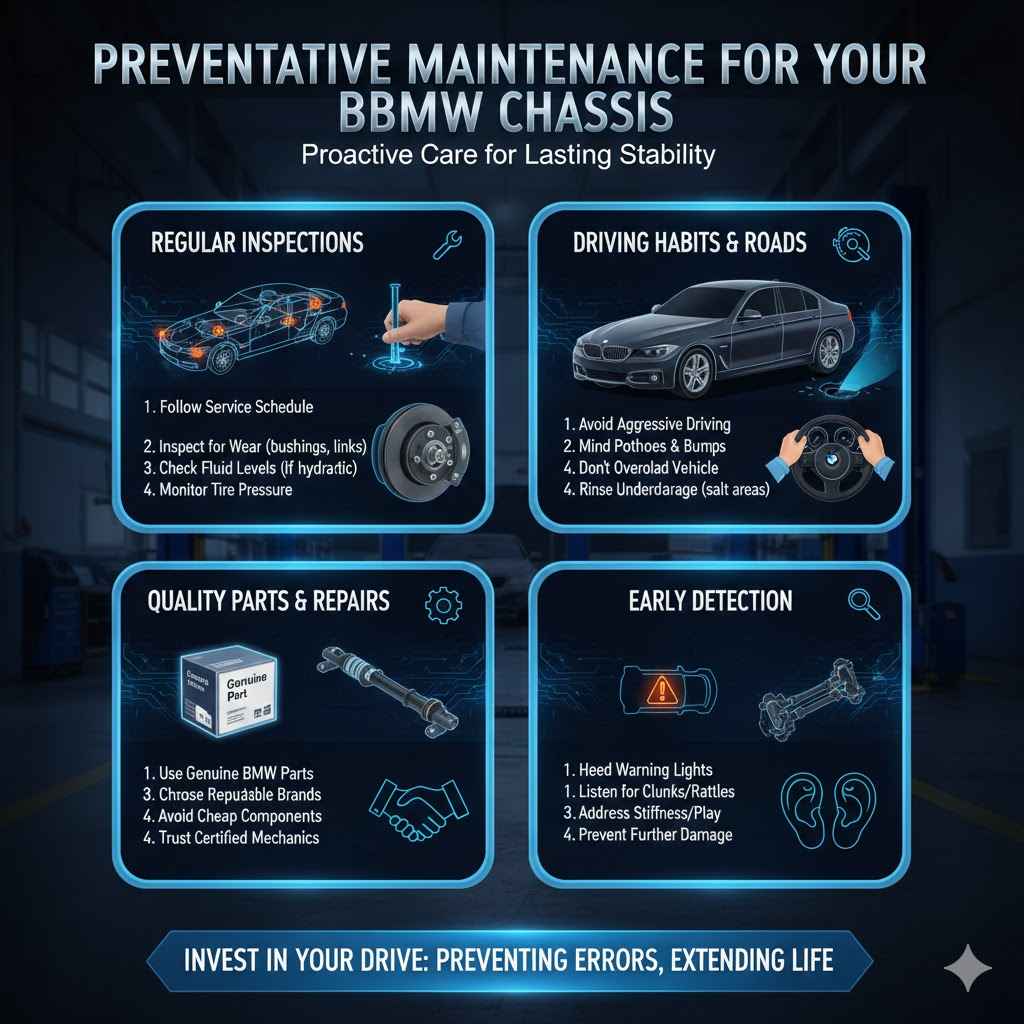 Preventative Maintenance for Your BMW Chassis