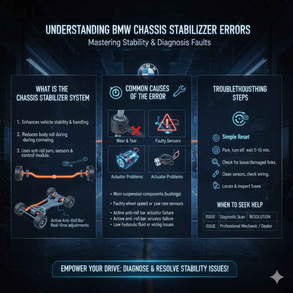 Understanding BMW Chassis Stabilizer Errors