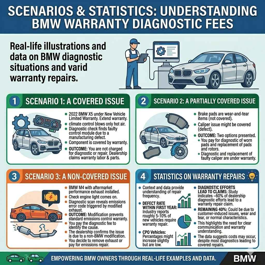 Examples and Scenarios of Diagnostic Fees
