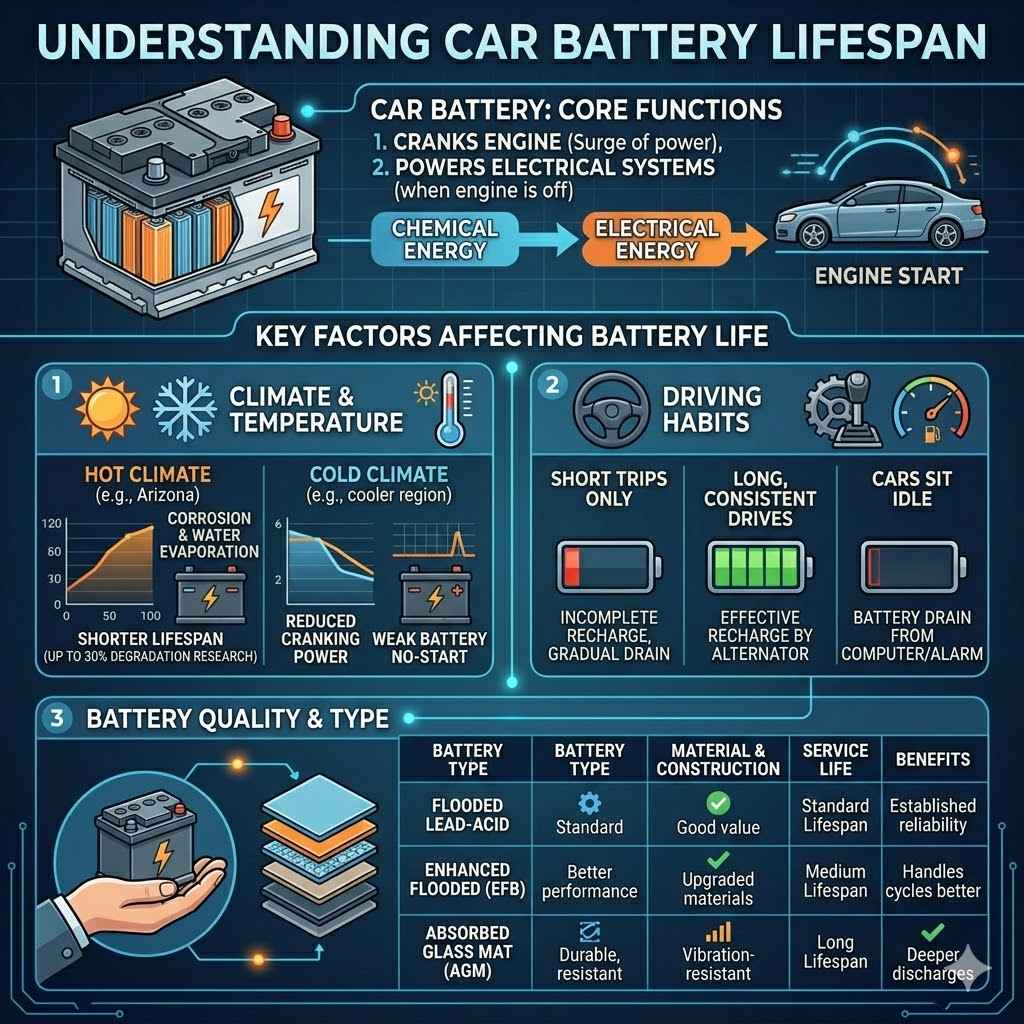 Understanding Car Battery Lifespan