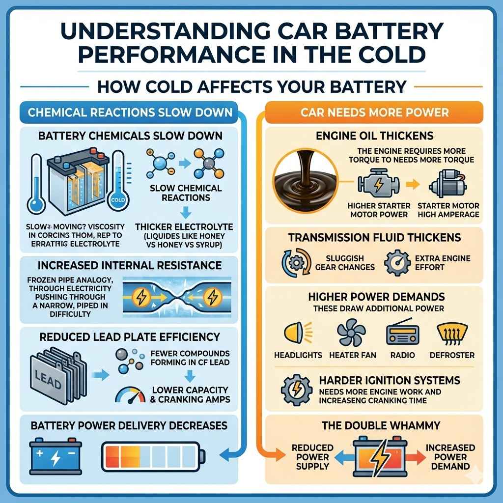 Understanding Car Battery Performance In The Cold