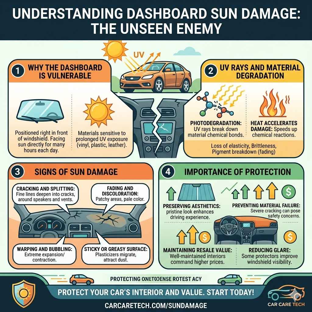 Understanding Dashboard Sun Damage