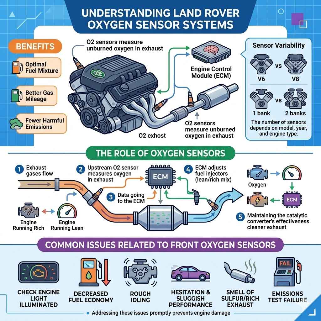 Understanding Land Rover Oxygen Sensor Systems
