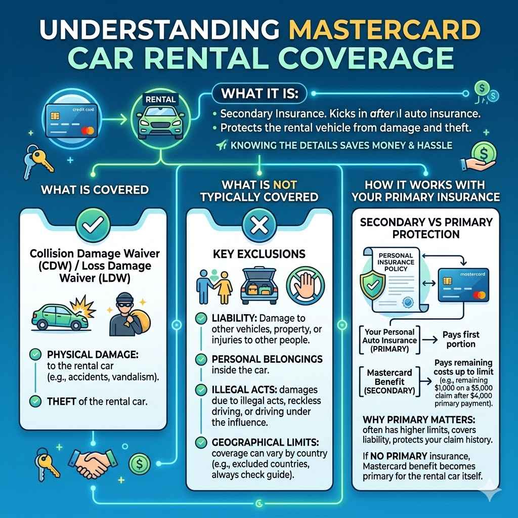 Understanding Mastercard Car Rental Coverage