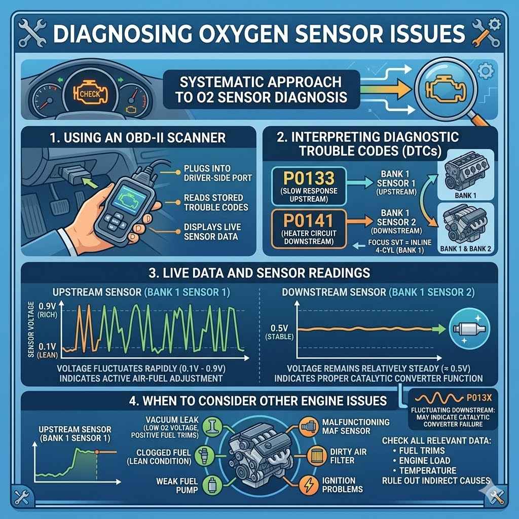 Diagnosing Oxygen Sensor Issues
