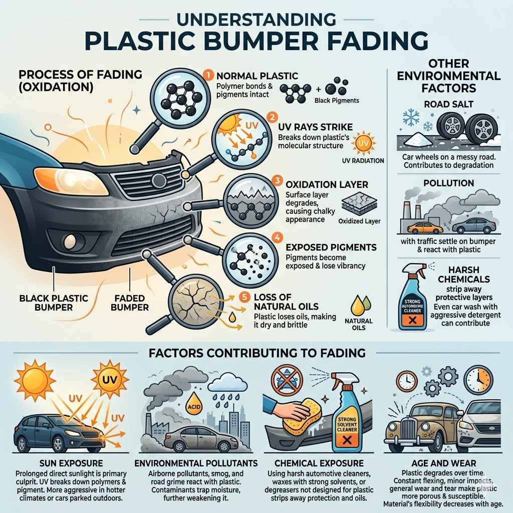 Understanding Plastic Bumper Fading