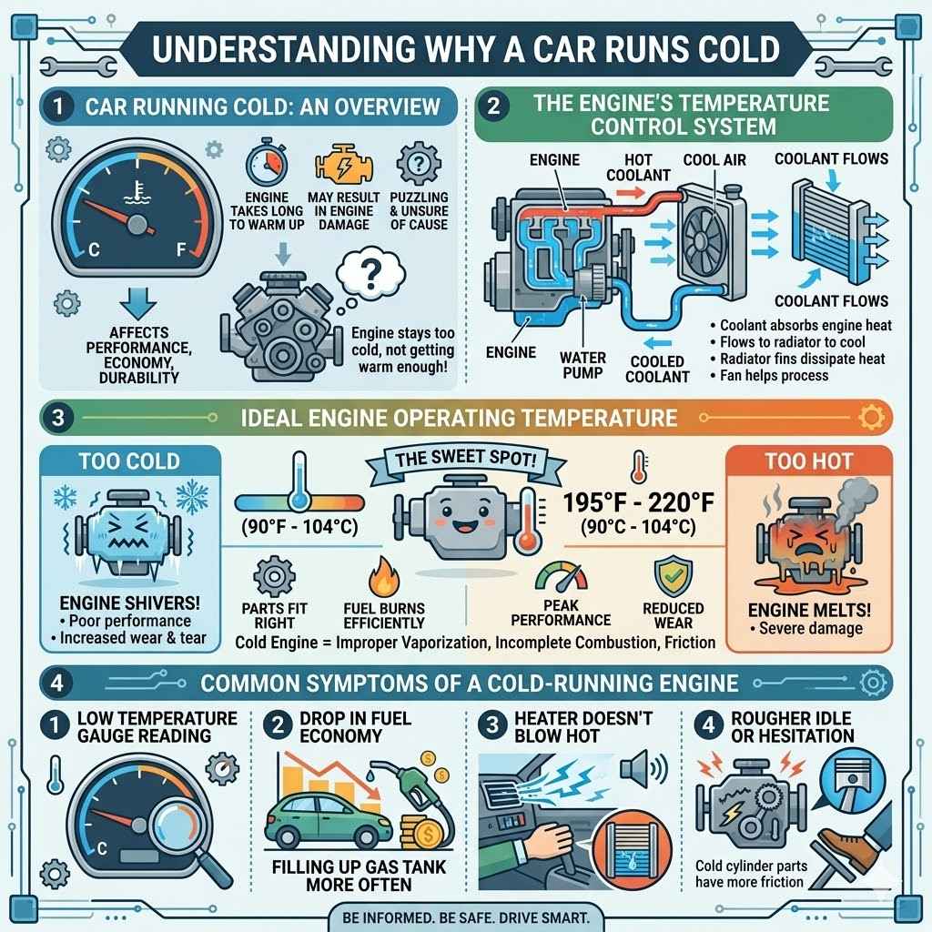 Understanding Why A Car Runs Cold
