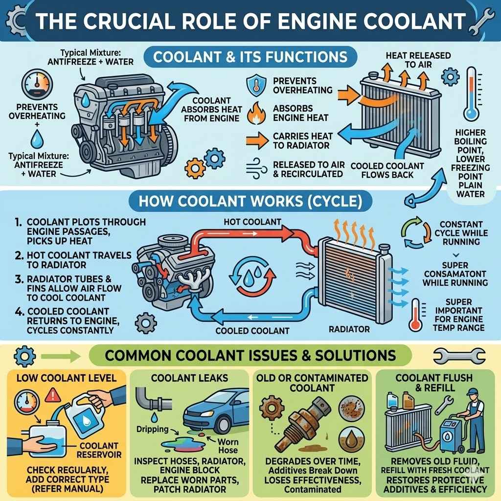 The Crucial Role of Engine Coolant