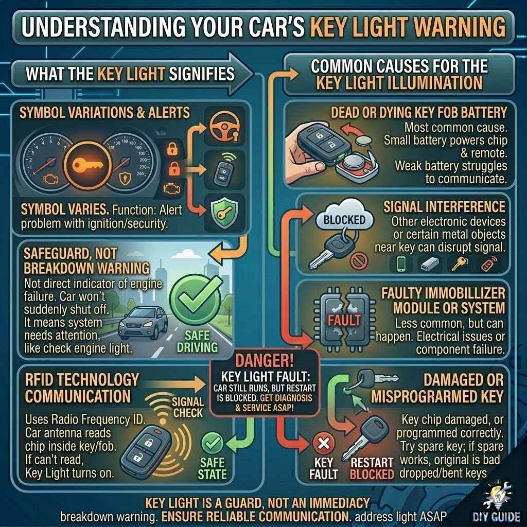 Understanding Your Car's Key Light Warning