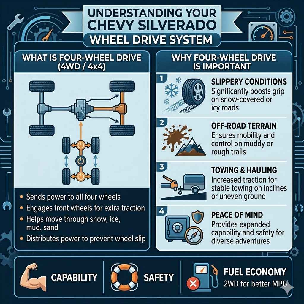 Understanding Your Chevy Silverado Wheel Drive System