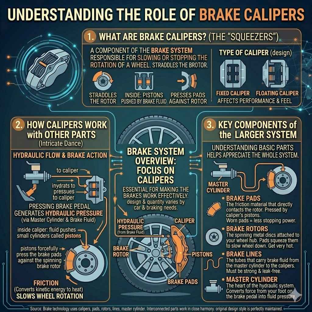Understanding the Role of Brake Calipers