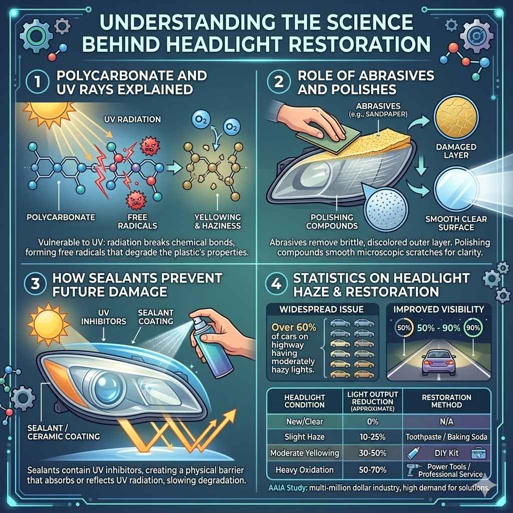 Understanding the Science Behind Headlight Restoration