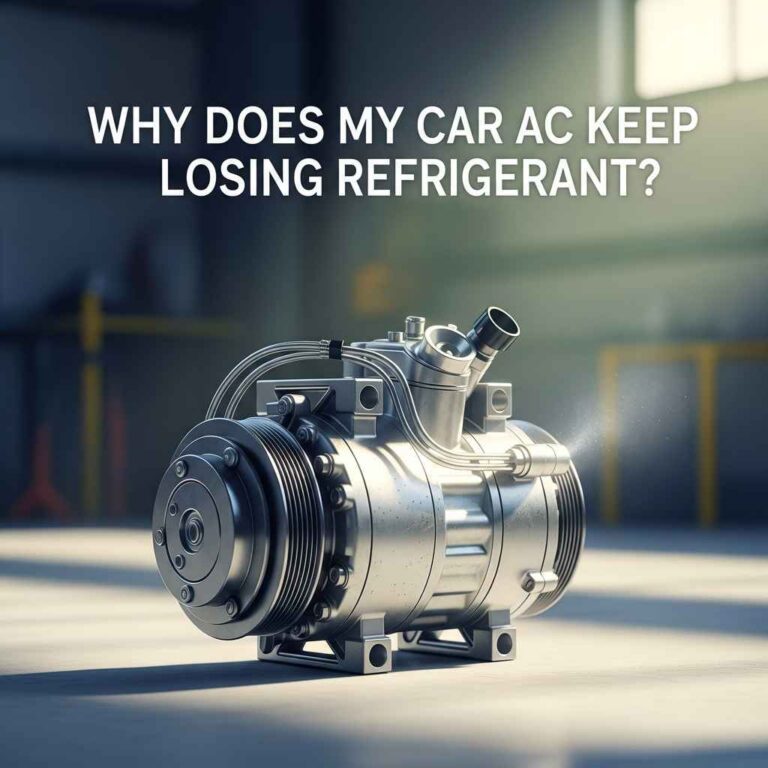 Why Does My Car AC Keep Losing Refrigerant?