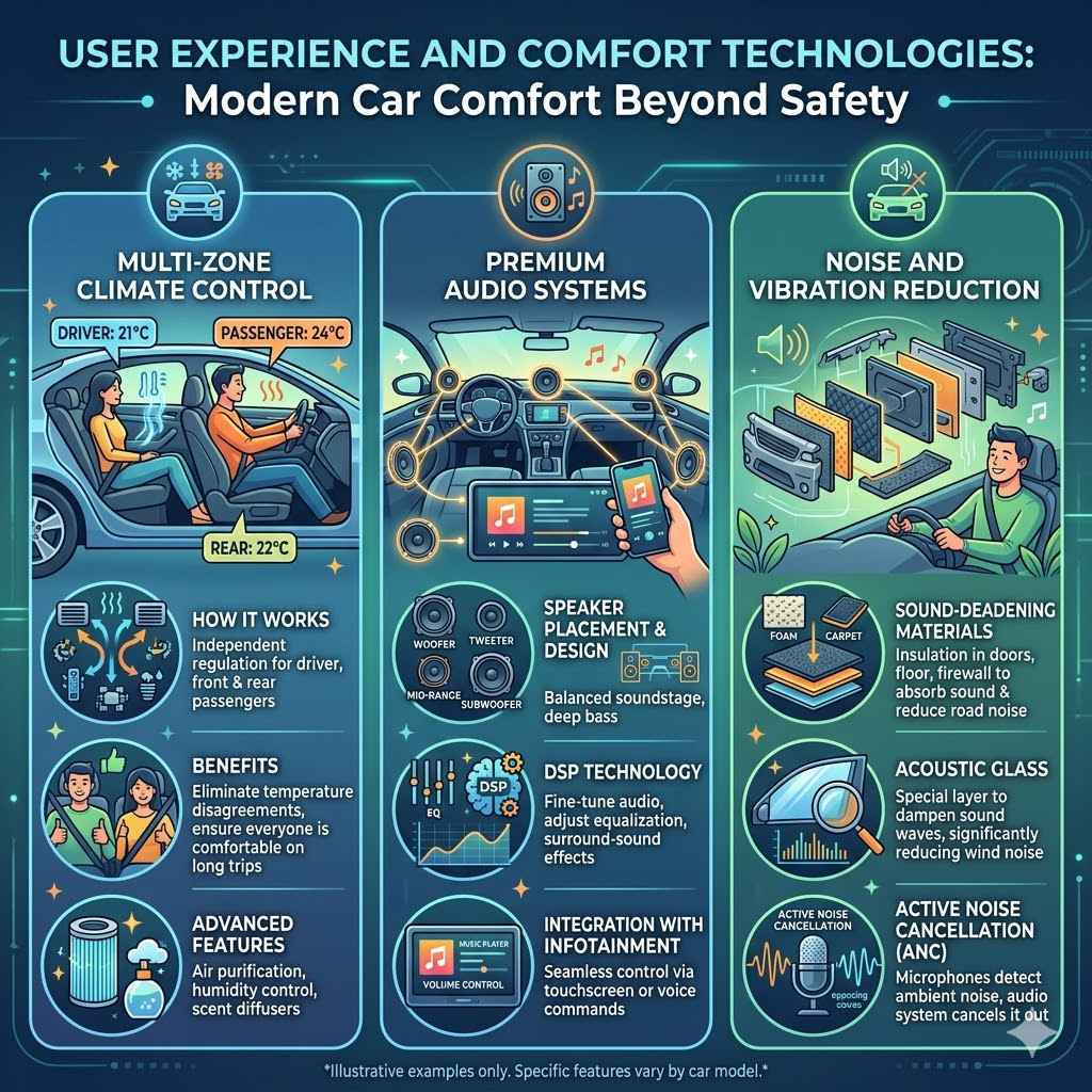 User Experience and Comfort Technologies