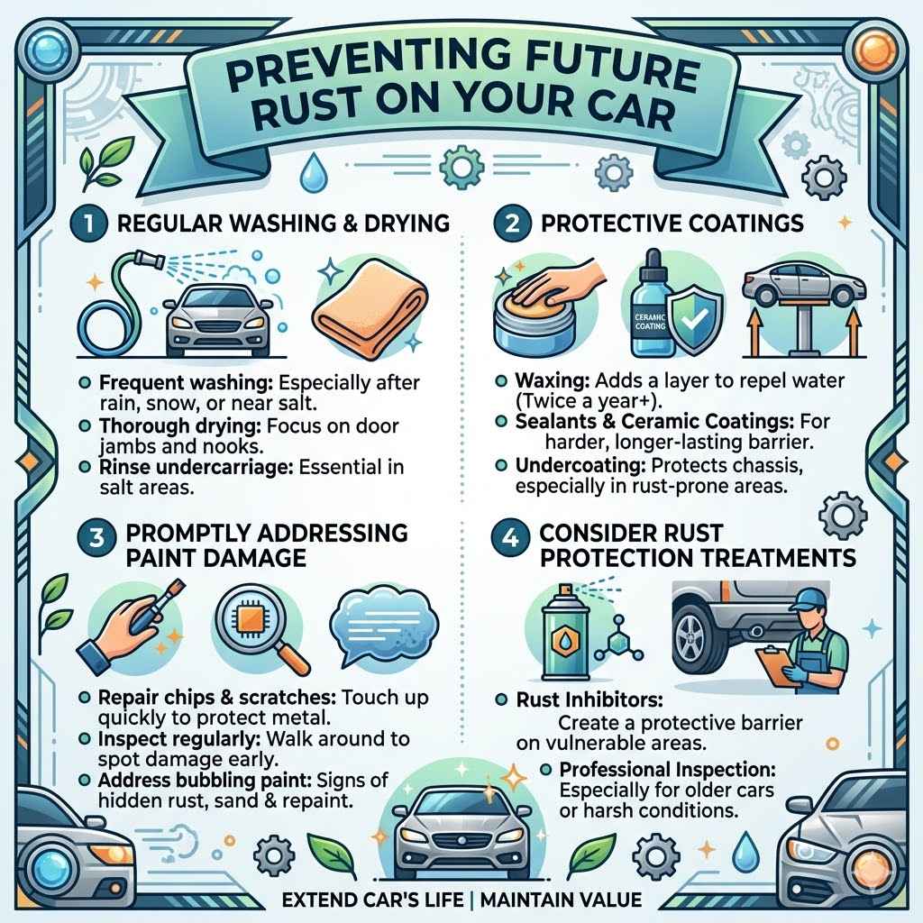 Preventing Future Rust on Your Car