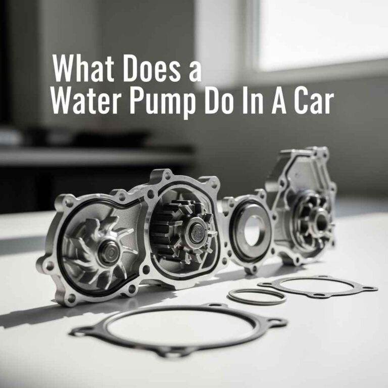 What Does a Water Pump Do In A Car