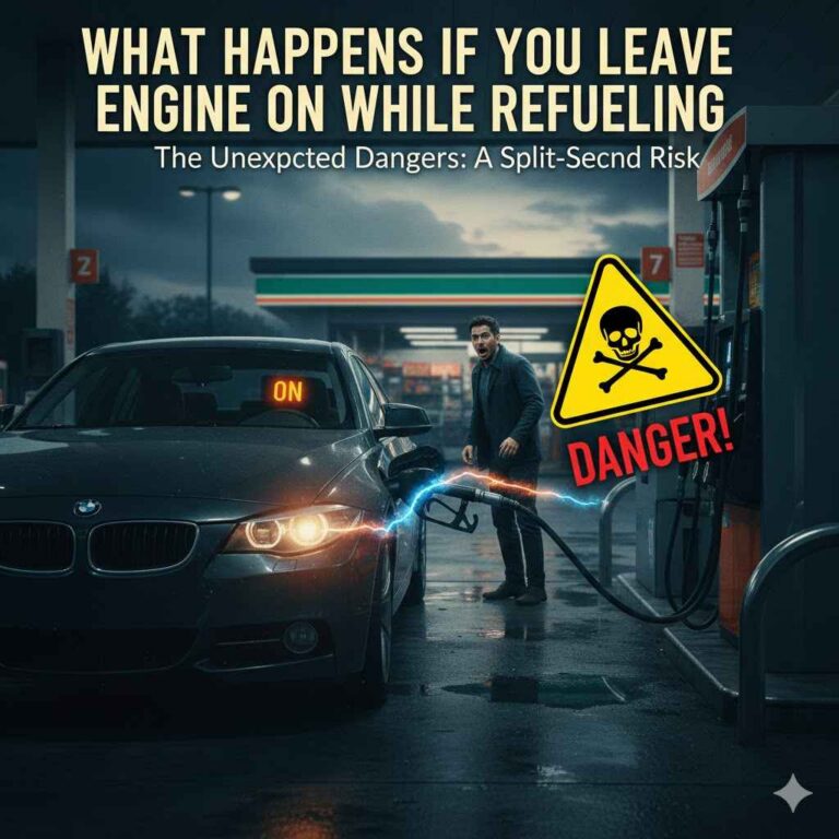 What Happens If You Leave Engine On While Refueling
